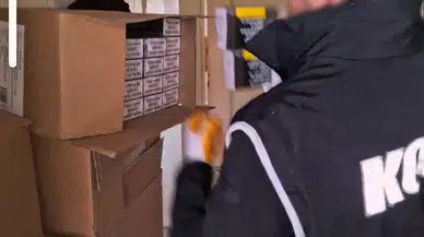49 Bin Kaçak Makaron ve 30 Kg Tütün Ele Geçirildi!