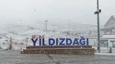 Sivas'ın Yıldız'ında Kar Heyecanı