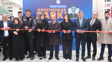 Yeni Park Öğretmenlerin Adını Yaşatacak
