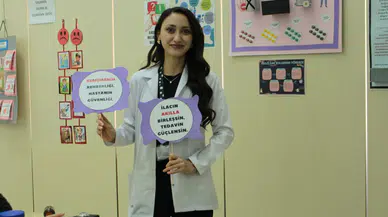 Hemşirelik Öğrencilerinden Sağlık Eğitimi Materyalleri Sergisi