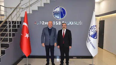 SBTÜ ve ASO Arasında Ortak Proje Görüşmesi