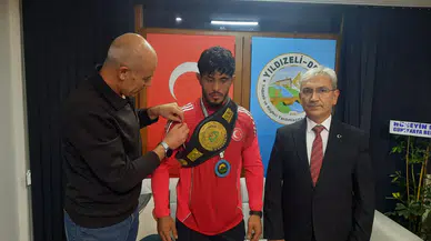 Dünya Şampiyonu Coşkun Keleş'e Altın Hediye: Tam Destekçisiyiz!