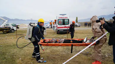 6,4 Büyüklüğündeki Deprem Senaryosu Erzincan'da Canlandırıldı