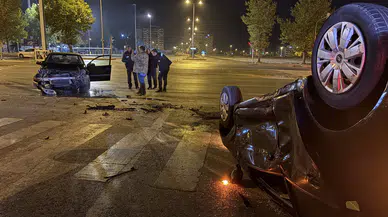 Kayseri'de Feci Kaza: Otomobil Takla Attı, 2 Yaralı!