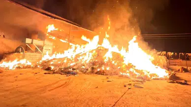 İki Grup Arası Tartışma Kundaklamayla Sonlandı: Tesis Alev Topuna Döndü