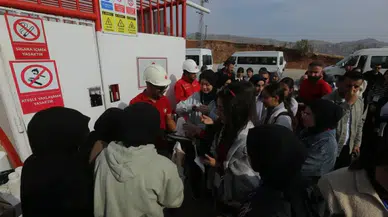 Gençler Gabar Dağı Petrol Tesislerinde Türkiye’nin Enerji Geleceğini Yerinde Gözlemledi