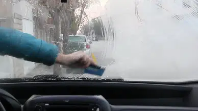 Sürücüler Dikkat! Kar Yağışı Sonrası Buzlanma Başladı