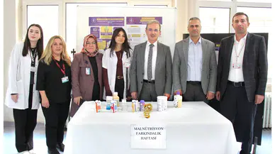 Sivas'ta malnütrisyon farkındalık etkinliği