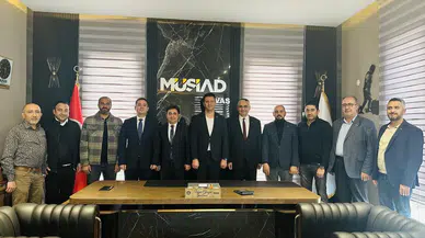 Sivas'ın Kurum Müdürleri MÜSİAD'da!