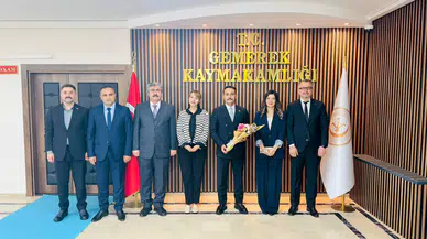 Gemerek'te Öğretmenler Günü’nde Kaymakamlık Ziyareti