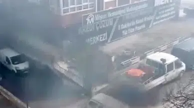 Seyir Halindeki Araç Yangın Çıkardı