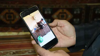 Esnaf Kahraman Oldu: Bahçeye Düşen Dev Kartalı Kurtardı!