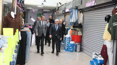 Esnafın sorunlarını yerinde dinlediler