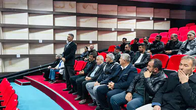 Gemerek'te Muhtarlar Toplantısı Gerçekleştirildi