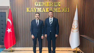 Başsavcı Öztoprak’tan Kaymakam Koca’ya Ziyaret