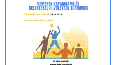 Kurumlar Arası Geleneksel 3. Voleybol Turnuvası Başlıyor