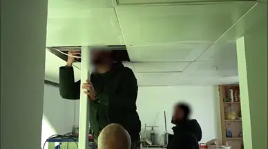 Sivas'ta 12 Yıl Cezası Olan Firari Gizli Odada Yakalandı