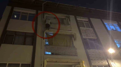 Film Gibi Olay: Sivil Polisi Görünce Balkondan Atlamaya Çalıştı!