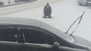 Elazığ’da Kar Sevinci Secde Getirdi: Görenler Gözlerine İnanamadı