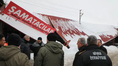 Sivas’ta Kar Yağışı Toptan Sebze Hali’ni Vurdu
