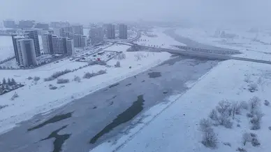 Sivas’ta Sibirya Soğukları: Kızılırmak Dondu, Hava -22’ye Düştü