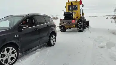 Tipi Yolda Bıraktı, Ekipler Kurtardı
