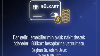 Sivas'ta Emekliye "Ocak Ayı" Müjdesi: Ödemeler Gülkart Hesaplarında!