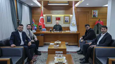 Başkan Adem Uzun, Şarkışla Belediyesi ve MARSİDER Heyetini Ağırladı