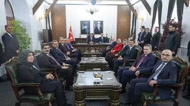 Adalet Bakanı Yılmaz Tunç Sivas Belediyesi’ni Ziyaret Etti