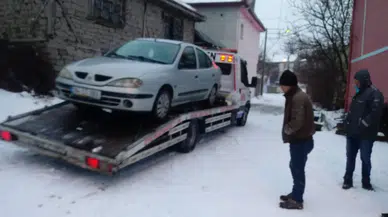 Eksi Dereceler Sivas’ta Etkili Oldu: Çekicilerin Telefonu Susmadı