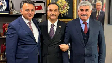 Başkanlardan Milletvekili Ahmet Özyürek'e Ziyaret