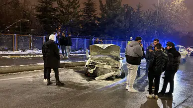 Akılalmaz Kaza: "Refüjden Cumburlop Diye Atladık!"