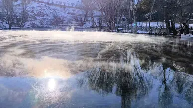 Sivas Buz Tuttu, Gökpınar Gölü Donmadı: Bozkırın Nazar Boncuğu!
