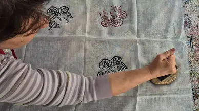 Kültür Yolu Festivali İlham Oldu: Baskı Sanatını Yerinde Öğreniyor
