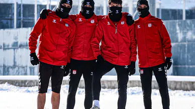 Sivasspor'da Erzurumspor Mesaisi Başladı: Dondurucu Soğukta İdman