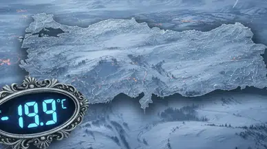 Buz Devri Başladı: 70 Şehir Sıfırın Altında Kış Yüzünü Tam Gösterdi