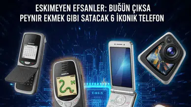 Eskimeyen Efsaneler: Bugün Çıksa Peynir Ekmek Gibi Satacak 6 İkonik Telefon