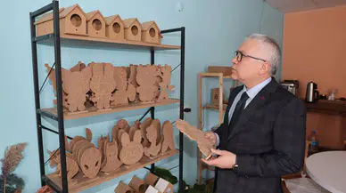 Vali Yılmaz Şimşek’ten Mucize Eller Ahşap Atölyesi’ne Ziyaret