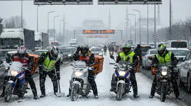 Kuryelere Kar Engeli: Valilik’ten Motokurye ve Ağır Vasıta Yasak Kararı!
