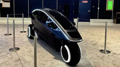 Üç Tekerlekli Elektrikli TRINITY Sahneye Çıktı