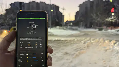 Türkiye’nin En Uzun Nehri Dondu! Sivas’ta Rekor Düzeyde Soğuk