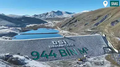 160 Milyon TL’lik Baharözü Barajı’nda Önemli Aşama