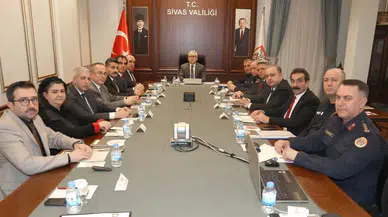 Vali Yılmaz Şimşek Başkanlığında Eğitimde Güvenlik Toplantısı Yapıldı