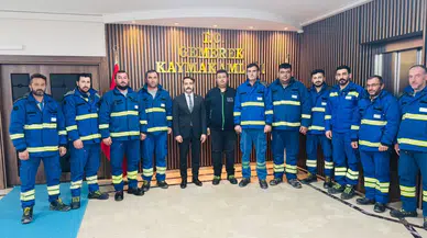 Kaymakam Koca, ÇEDAŞ Ekiplerini Makamında Ağırladı