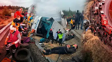 Katliam Gibi Kaza: Otobüs Şarampole Devrildi, 9 Ölü!