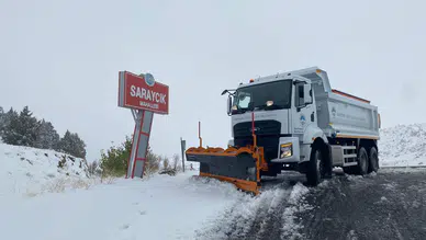 Kar Alarmı: 79 Araç ve 160 Personel Karla Mücadeyeye Hazır