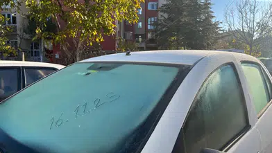 Sabah Saatlerinde Araçlar Buz Tuttu