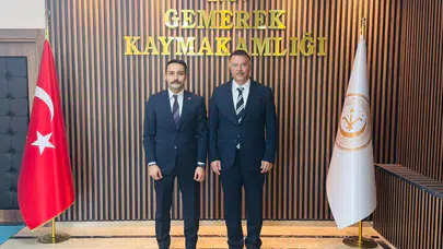 Başsavcı Öztoprak’tan Kaymakam Koca’ya Ziyaret