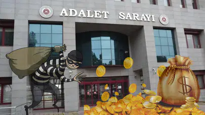 Adliye'de Büyük Soygun