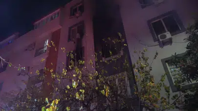 Antalya’da korku dolu anlar! 5 katlı apartmanda alevler yükseldi